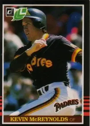1985 Leaf #43 Kevin McReynolds