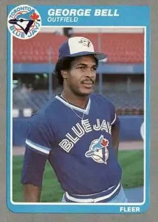 1985 Fleer #100 - Jorge Bell - Toronto Blue Jays