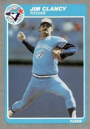 1985 Fleer #101 Jim Clancy