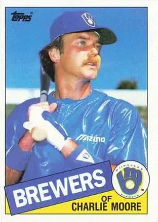 1985 Topps #83 Charlie Moore