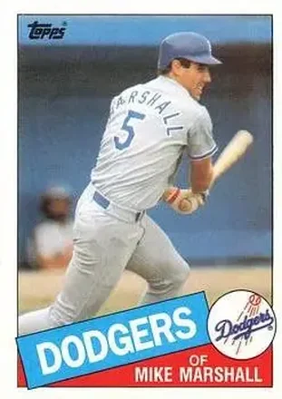 1985 Topps #85 - Mike Marshall - Los Angeles Dodgers 1985 Topps #85 - Mike Marshall - Los Angeles Dodgers