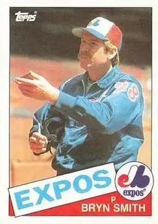 1985 Topps #88 - Bryn Smith - Montreal Expos