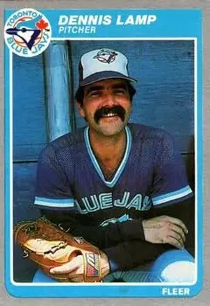 1985 Fleer #111 - Dennis Lamp - Toronto Blue Jays 1985 Fleer #111 - Dennis Lamp - Toronto Blue Jays