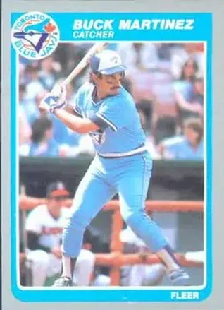 1985 Fleer #114 Buck Martinez