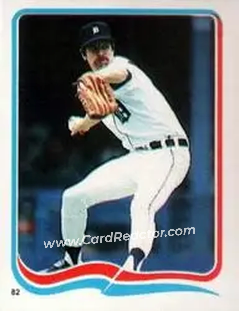 1985 Fleer Star Stickers #82 - Jack Morris - Detroit Tigers - Front 1985 Fleer Star Stickers #82 - Jack Morris - Detroit Tigers - Front