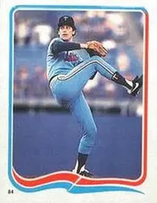 1985 Fleer Star Stickers #84 Frank Viola