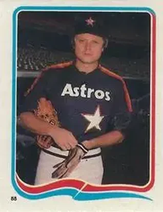1985 Fleer Star Stickers #88 Joe Niekro