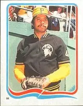 1985 Fleer Star Stickers #98 - John Candelaria - Pittsburgh Pirates
