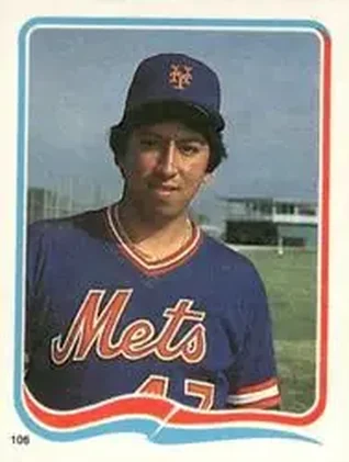 1985 Fleer Star Stickers #106 - Jesse Orosco - New York Mets