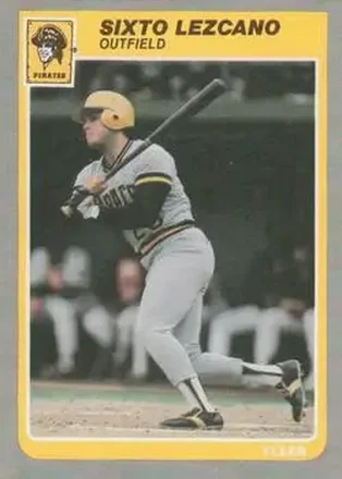 1985 Fleer Update #U-72 - Sixto Lezcano - Pittsburgh Pirates