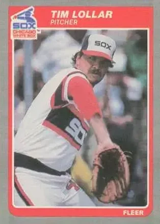1985 Fleer Update #U-73 - Tim Lollar - Chicago White Sox