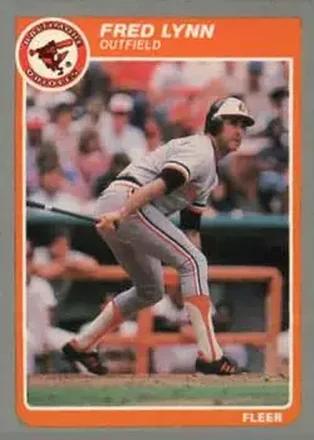 1985 Fleer Update #U-75 - Fred Lynn - Baltimore Orioles