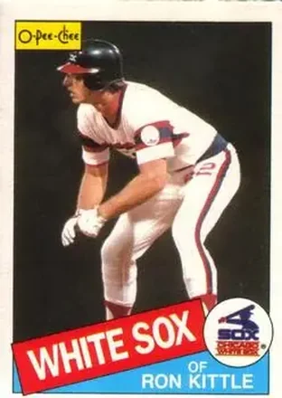 1985 O-Pee-Chee #105 Ron Kittle
