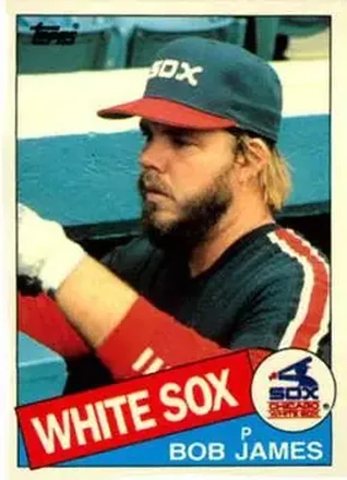 1985 Topps Traded #61T - Bob James - Chicago White Sox