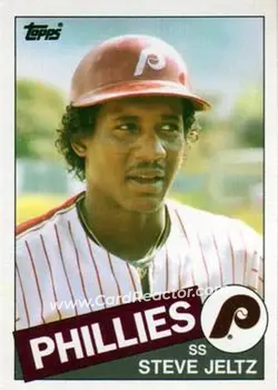 1985 Topps Traded #62T - Steve Jeltz - Philadelphia Phillies - Front