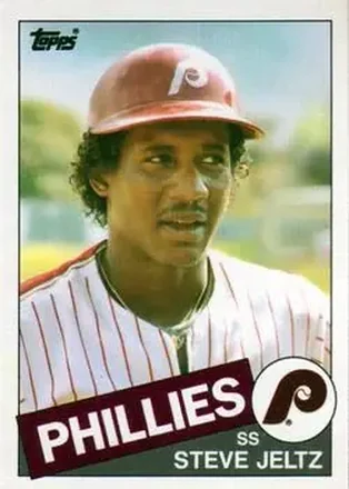1985 Topps Traded #62T - Steve Jeltz - Philadelphia Phillies