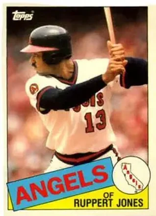 1985 Topps Traded #65T - Ruppert Jones - California Angels