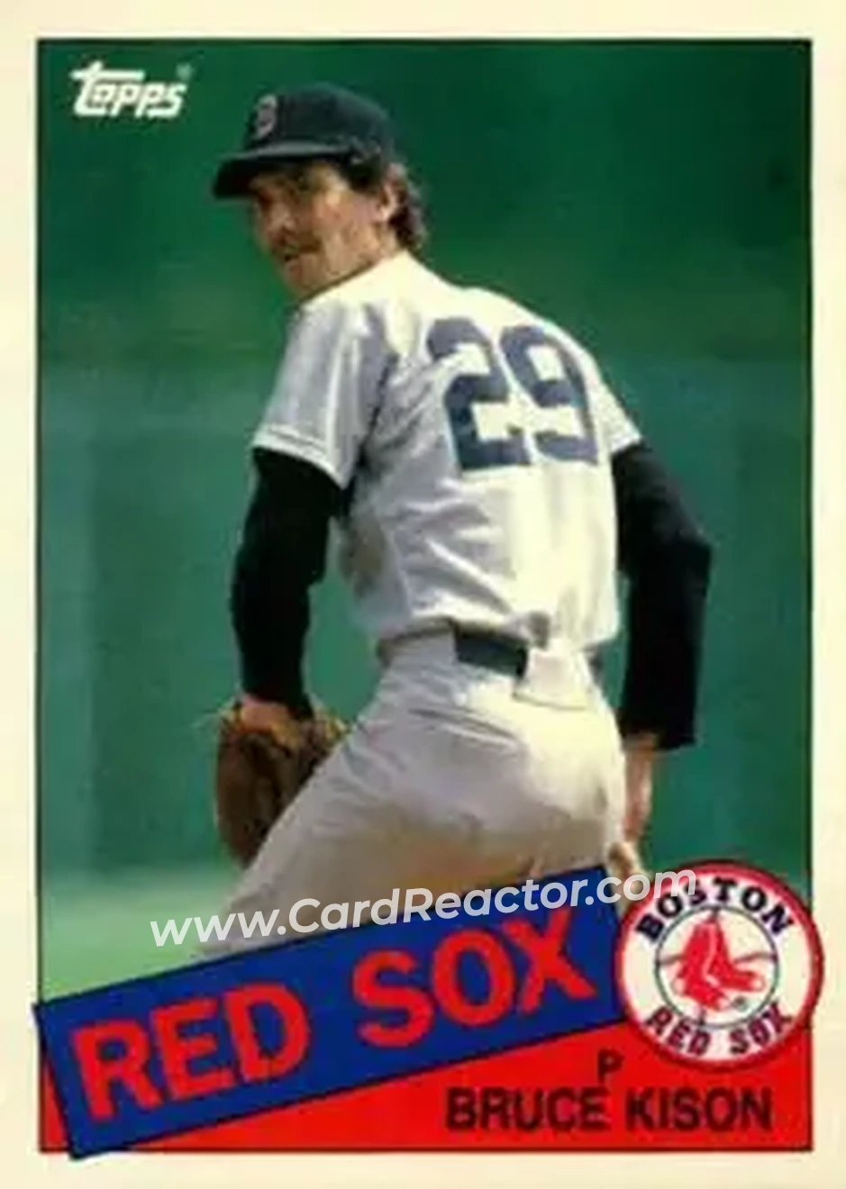 1985 Topps Traded #67T - Bruce Kison - Boston Red Sox - Front