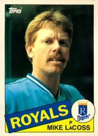 1985 Topps Traded #69T - Mike LaCoss - Kansas City Royals