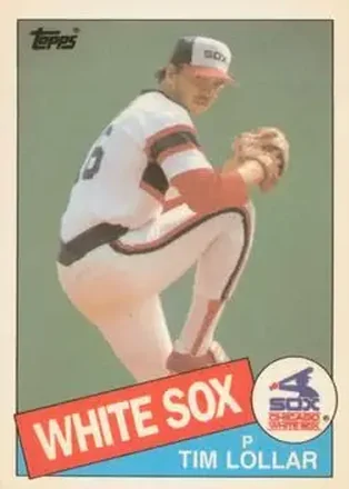 1985 Topps Traded #76T - Tim Lollar - Chicago White Sox 1985 Topps Traded #76T - Tim Lollar - Chicago White Sox