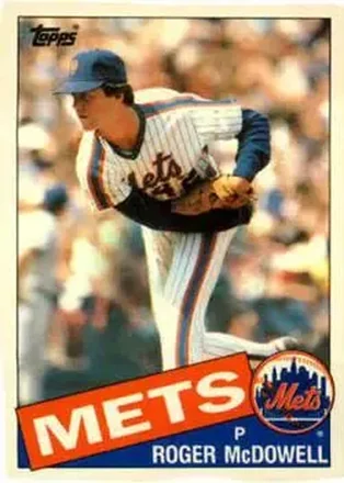 1985 Topps Traded #83T - Roger McDowell - New York Mets