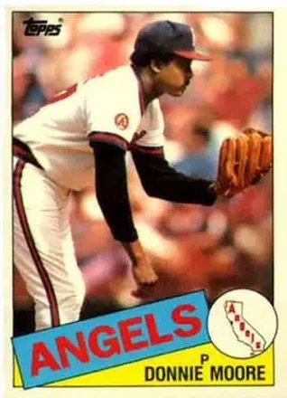 1985 Topps Traded #85T - Donnie Moore - California Angels 1985 Topps Traded #85T - Donnie Moore - California Angels