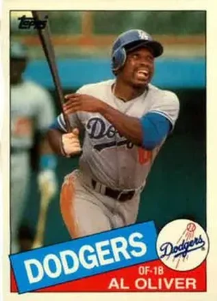 1985 Topps Traded #88T - Al Oliver - Los Angeles Dodgers