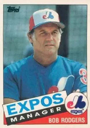 1985 Topps Traded #95T - Bob Rodgers - Montreal Expos