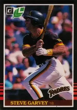 1985 Leaf #94 - Steve Garvey - San Diego Padres