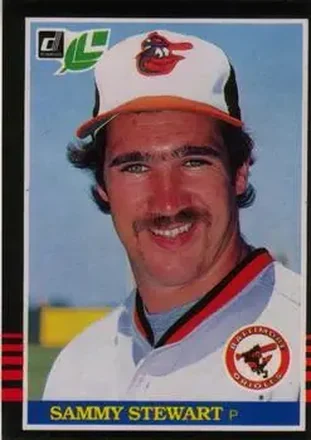 1985 Leaf #98 Sammy Stewart