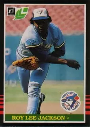 1985 Leaf #106 - Roy Lee Jackson - Toronto Blue Jays