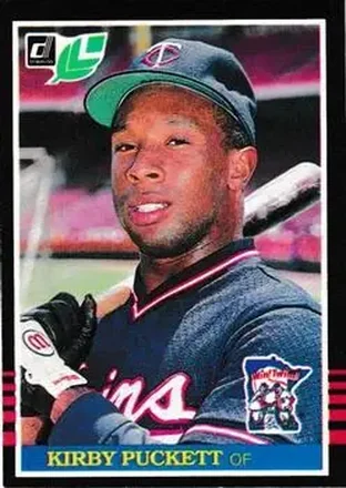 1985 Leaf #107 Kirby Puckett
