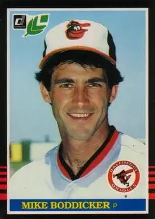 1985 Leaf #109 - Mike Boddicker - Baltimore Orioles 1985 Leaf #109 - Mike Boddicker - Baltimore Orioles