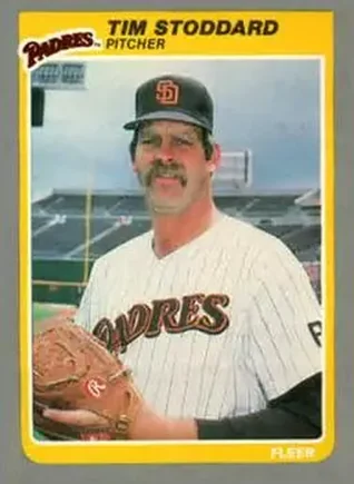 1985 Fleer Update #U-111 - Tim Stoddard - San Diego Padres
