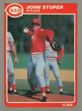 1985 Fleer Update #U-112 John Stuper