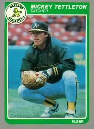 1985 Fleer Update #U-119 Mickey Tettleton