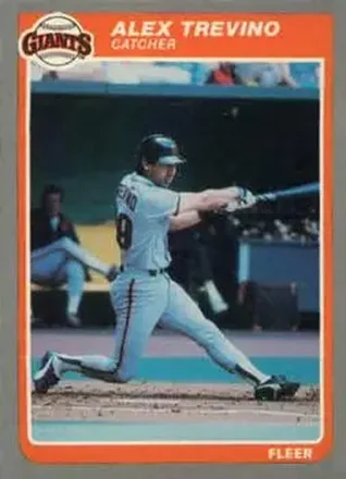 1985 Fleer Update #U-122 Alex Trevino