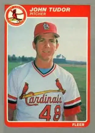 1985 Fleer Update #U-123 - John Tudor - St. Louis Cardinals