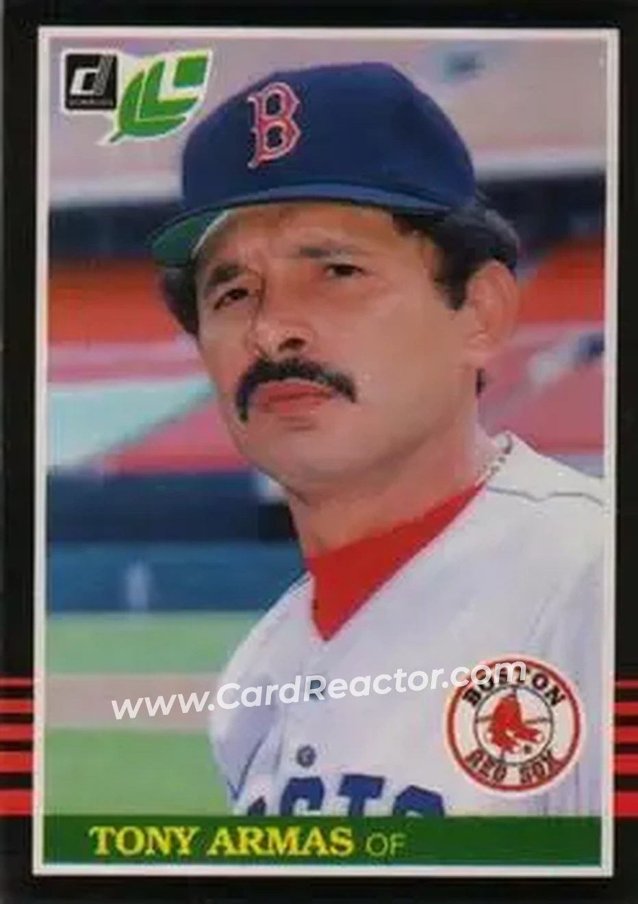 1985 Leaf #112 - Tony Armas - Boston Red Sox - Front