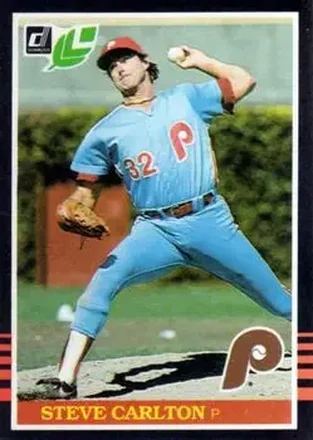 1985 Leaf #113 Steve Carlton