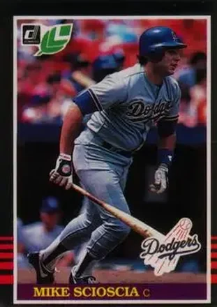1985 Leaf #118 Mike Scioscia