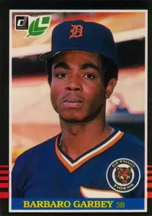 1985 Leaf #121 - Barbaro Garbey - Detroit Tigers