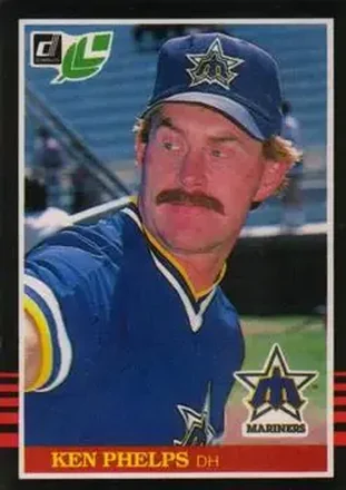 1985 Leaf #129 Ken Phelps