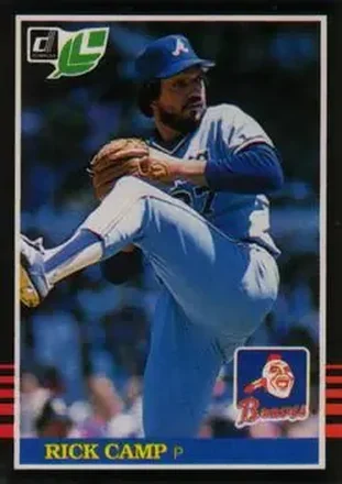 1985 Leaf #130 Rick Camp