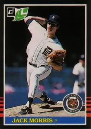 1985 Leaf #142 Jack Morris