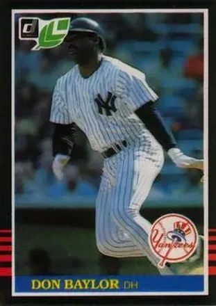 1985 Leaf #146 - Don Baylor - New York Yankees