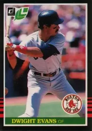 1985 Leaf #150 - Dwight Evans - Boston Red Sox 1985 Leaf #150 - Dwight Evans - Boston Red Sox