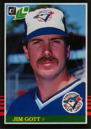 1985 Leaf #136 - Jim Gott - Toronto Blue Jays
