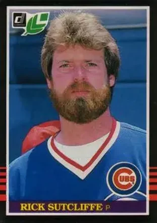 1985 Leaf #139 - Rick Sutcliffe - Chicago Cubs