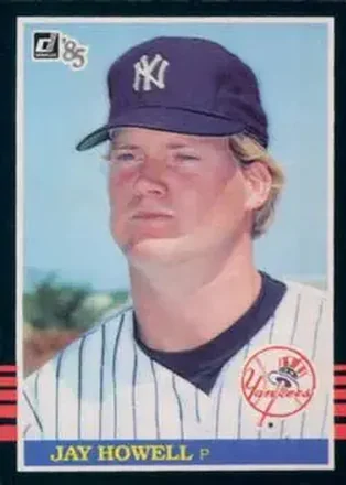 1985 Donruss #103 - Jay Howell - New York Yankees